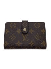 ポルト・フォイユ・ヴィエノワ_モノグラム・キャンバス/PVC/BRW/レディース