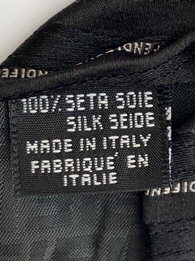 商品画像：ネクタイ/シルク/BLK/ストライプ/メンズ 4