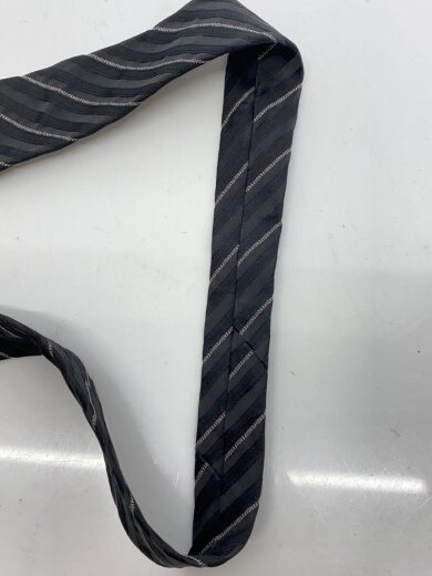 商品画像：ネクタイ/シルク/BLK/ストライプ/メンズ 6