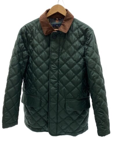 商品画像：コート/S/ポリエステル/GRN/無地 1