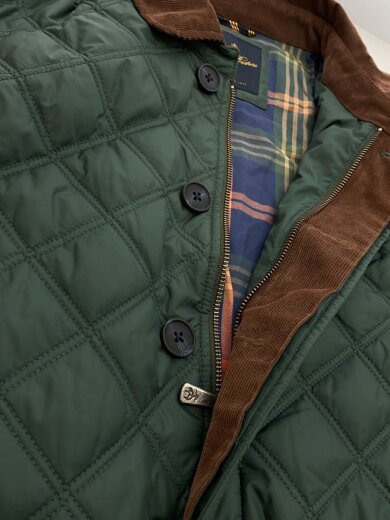 商品画像：コート/S/ポリエステル/GRN/無地 7