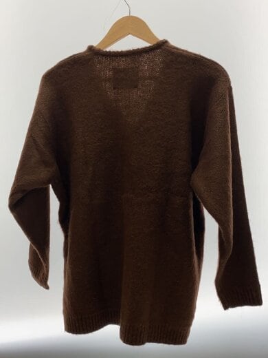 商品画像：カーディガン(厚手)/--/アクリル/BRW/無地 2