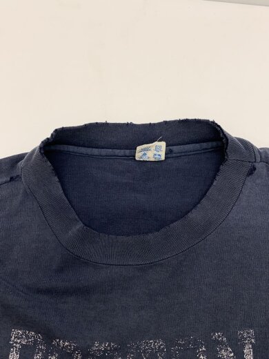 商品画像：Tシャツ/XL/コットン/NVY/トリコタグ/80s 5