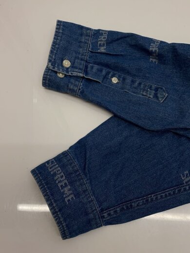 商品画像：長袖シャツ/M/デニム/IDG 5