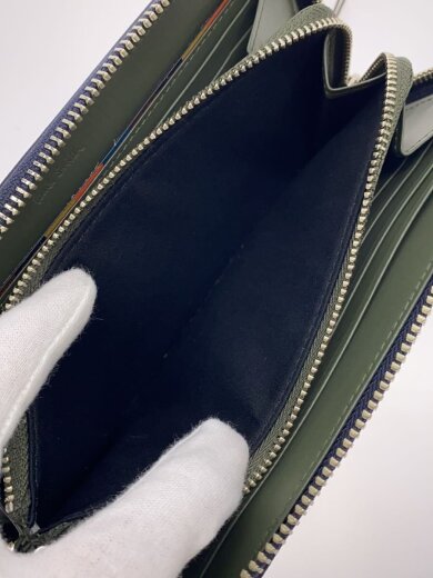 商品画像：長財布/--/NVY/無地/メンズ 5