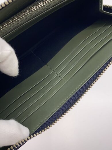 商品画像：長財布/--/NVY/無地/メンズ 6