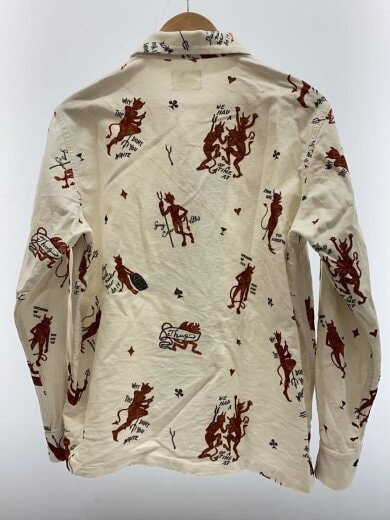 商品画像：長袖シャツ/L/コットン/WHT/GSV-17-AW-22 2