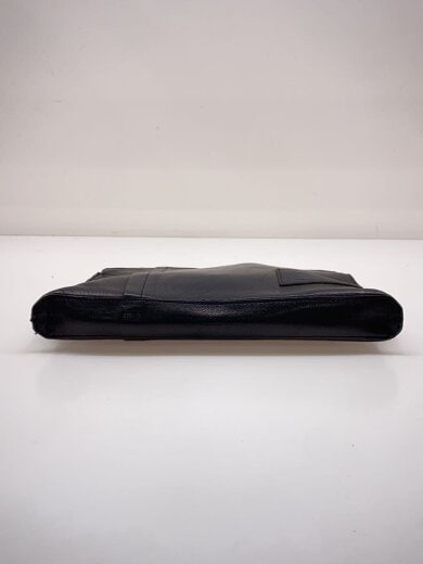 商品画像：セカンドバッグ/レザー/BLK/無地/HV-I11-775/タバコ臭有り// 4