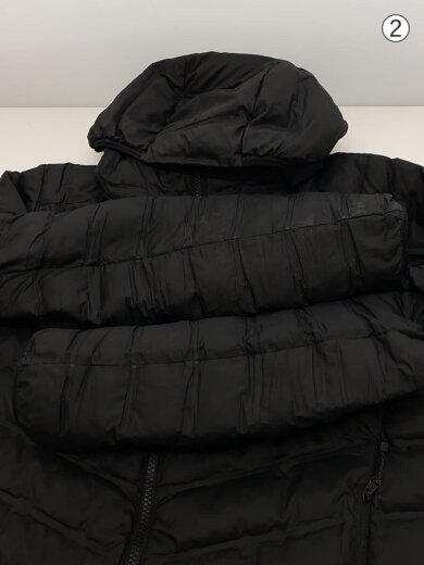 商品画像：ダウンジャケット/S/ナイロン/BLK/無地/NY81900 9