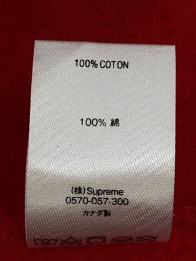 商品画像：ジップパーカー/XL/コットン/RED 4