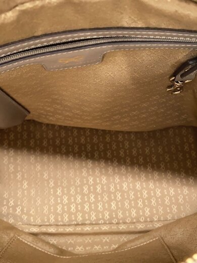 商品画像：ハンドバッグ/レザー/BEG 6