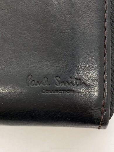 商品画像：2つ折り財布/レザー/BLK/メンズ 3