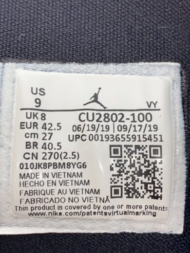 商品画像：AIR JORDAN 1 MID SE FRLS APLA/エアジョーダン 1/ホワイト/CU2802-100/27 5