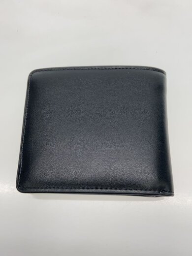 商品画像：2つ折り財布/レザー/BLK/メンズ// 2