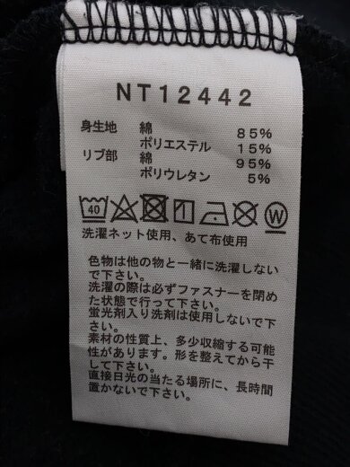 商品画像：ジップパーカー/M/コットン/BLK/NT12442// 4