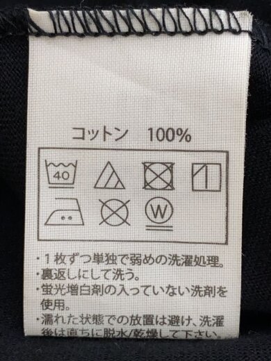 商品画像：Tシャツ/S/コットン/BLK// 4