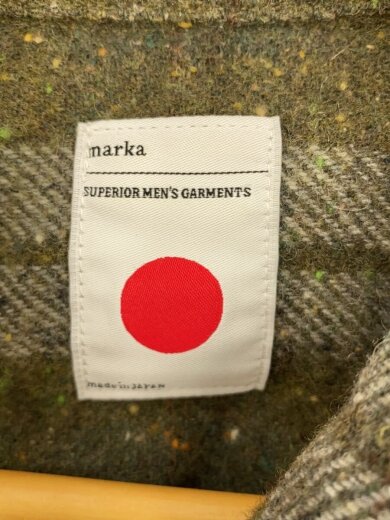 商品画像：長袖シャツ/2/ウール/GRN/チェック 3