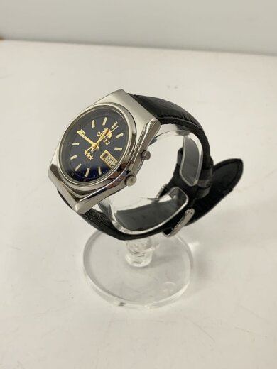 商品画像：自動巻腕時計/アナログ/レザー/BLK/BLK 2