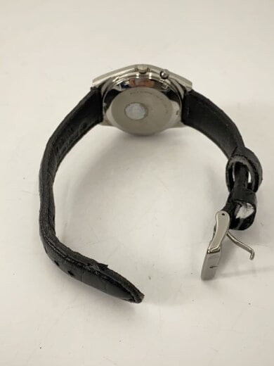 商品画像：自動巻腕時計/アナログ/レザー/BLK/BLK 4