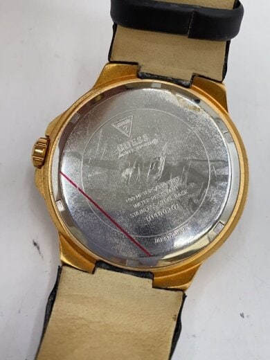 商品画像：クォーツ腕時計/アナログ/ラバー/BLK/BLK/u14002g1 3