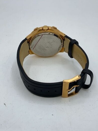 商品画像：クォーツ腕時計/アナログ/ラバー/BLK/BLK/u14002g1 4