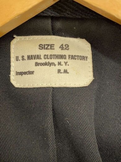 商品画像：ピーコート/42/ウール/BLK 4