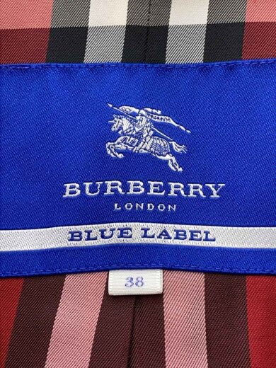 画像：BURBERRY BLUE LABELピーコート/38/ウール/GRY/無地3