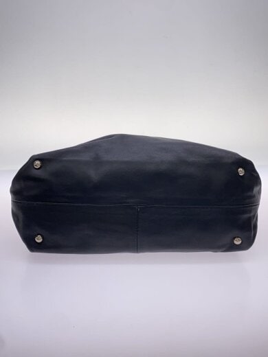 商品画像：ハンドバッグ/レザー/BLK/無地 4