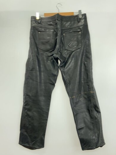 商品画像：ボトム/38/レザー/BLK/無地 2