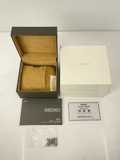 商品画像：自動巻腕時計/PRESAGE/アナログ/ステンレス/GRN/SLV/SS/6R35-00V0 6