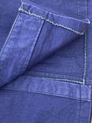 商品画像：コート/46/コットン/NVY/無地/8415-12-121-5178// 9