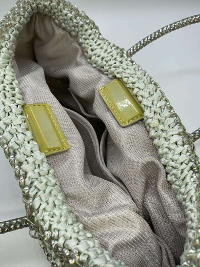 商品画像：ハンドバッグ/ポリエステル/SLV/無地 7