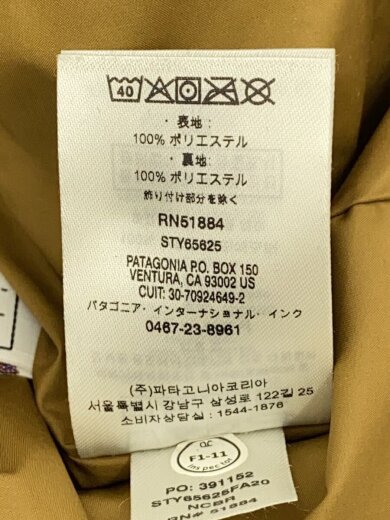 商品画像：フリースジャケット/XL/ポリエステル/BEG/65625FA20 5