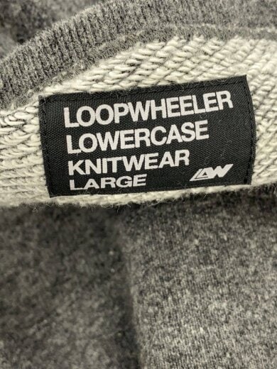 商品画像：スウェット/L/コットン/GRY/無地 4