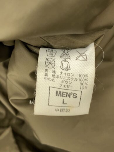 商品画像：ダウンジャケット/L/ナイロン/KHK/無地/Bristol 5