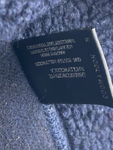 商品画像：フリースジャケット/36/ポリエステル/NVY/無地/282-BL06-003 3