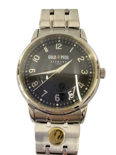 商品画像：クォーツ腕時計/アナログ/--/BLK/SLV 1