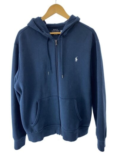 商品画像：ジップパーカー/XL/コットン/NVY// 1