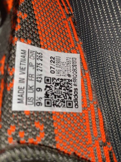 商品画像：YEEZY BOOST 350 V2_イージー ブースト 350 V2/27.5cm/GRY// 5