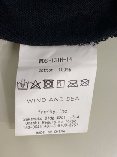 商品画像：長袖Tシャツ/L/コットン/ブラック/WDS-13TH-14 5