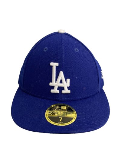 商品画像：LA/キャップ/7/ポリエステル/ブルー/無地/メンズ/20882424091 1