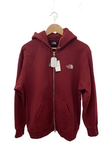 商品画像：SQUARE LOGO FULL ZIP_スクエアロゴフルジップ/L/ポリエステル/ボルドー 1