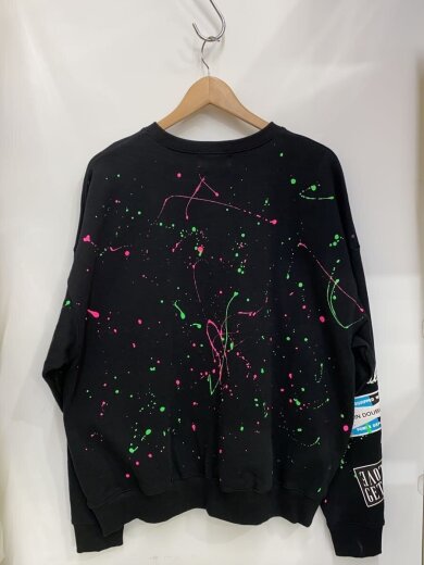 商品画像：スウェット/L/コットン/BLK/21TN-TR41 2