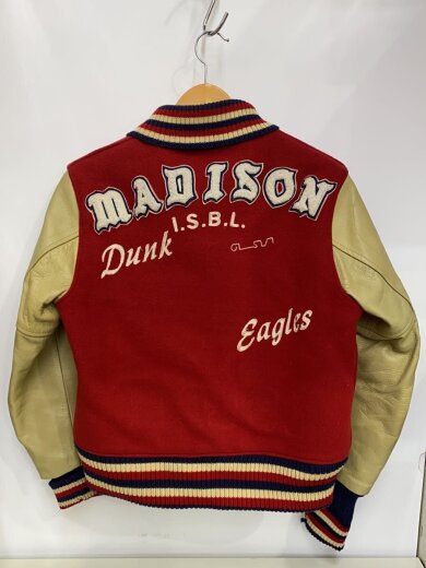 商品画像：スタジャン/36/ウール/RED/wv10492 2