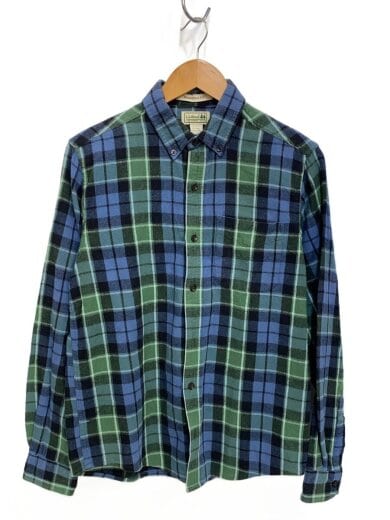 商品画像：長袖シャツ/M/コットン/チェック/273708 1