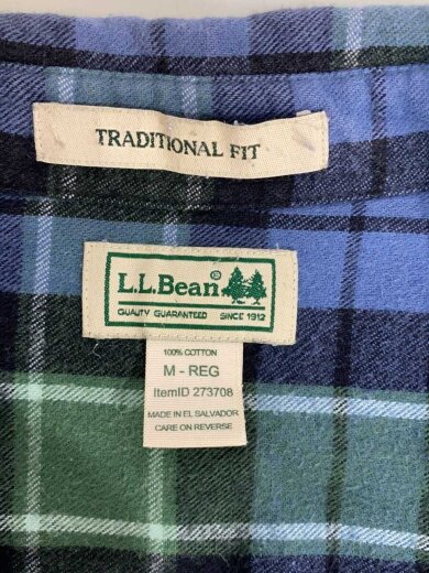 商品画像：長袖シャツ/M/コットン/チェック/273708 3