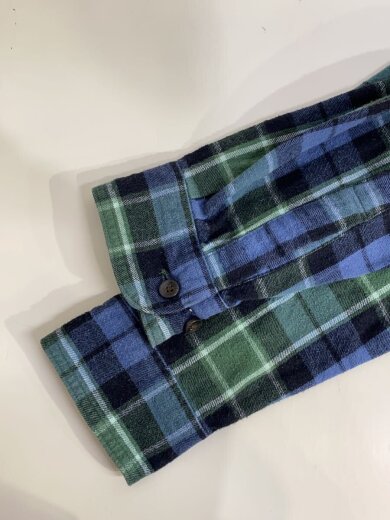 商品画像：長袖シャツ/M/コットン/チェック/273708 6