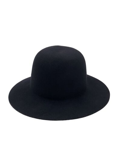 商品画像：ボーラーハット/--/ウール/BLK/無地/メンズ/168132202 1