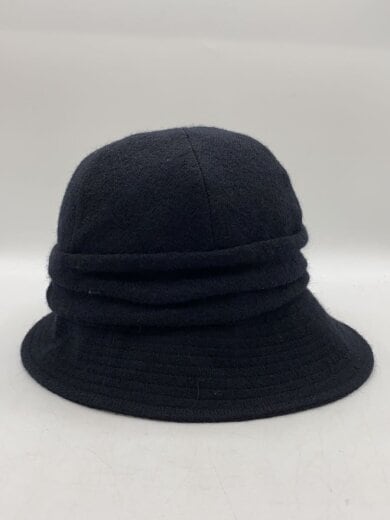 商品画像：バケットハット/--/ウール/ブラック/無地/レディース/KTZ02040 2