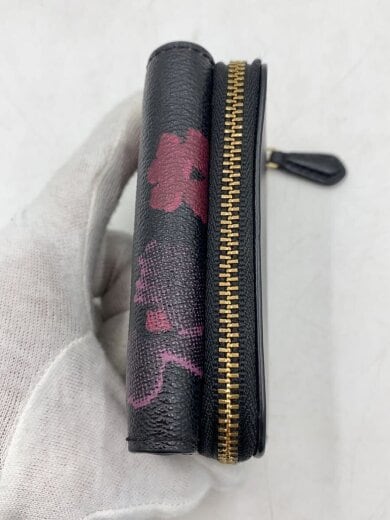 商品画像：3つ折り財布/レザー/BLK/レディース 9